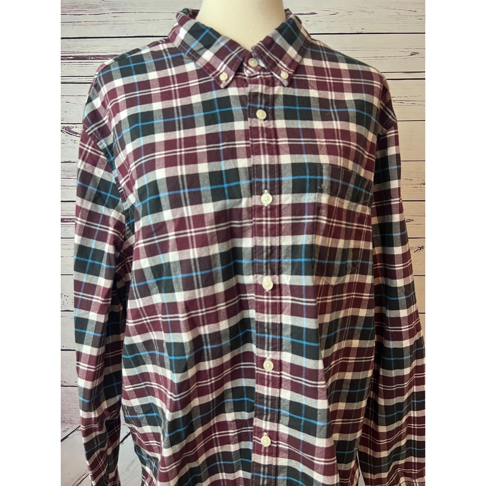 American Eagle Shirt Seriously Soft XXL‎ 2X Long Sleeve button front Classic Fit